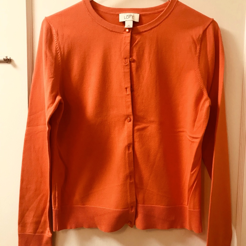 Ann Taylor Loft Medium Button Up Cardigan